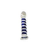 Izabal Swirly Glass Dildo Glass Sex Toys